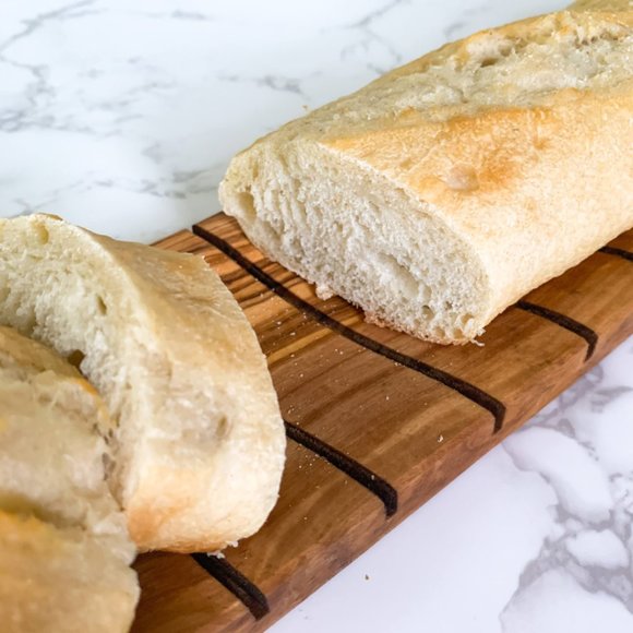 Olive Wood Bread Slicing Board / 15.5" Long Bread Board / Hand crafted Board - Picture 5 of 7
